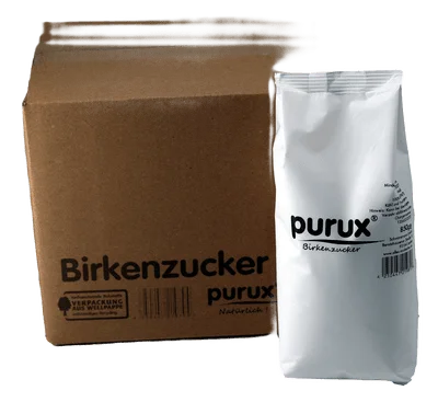 purux Birkenzucker – Xylit Xylitol Zuckerfrei Zucker Alternative 5 Kg plus 100g