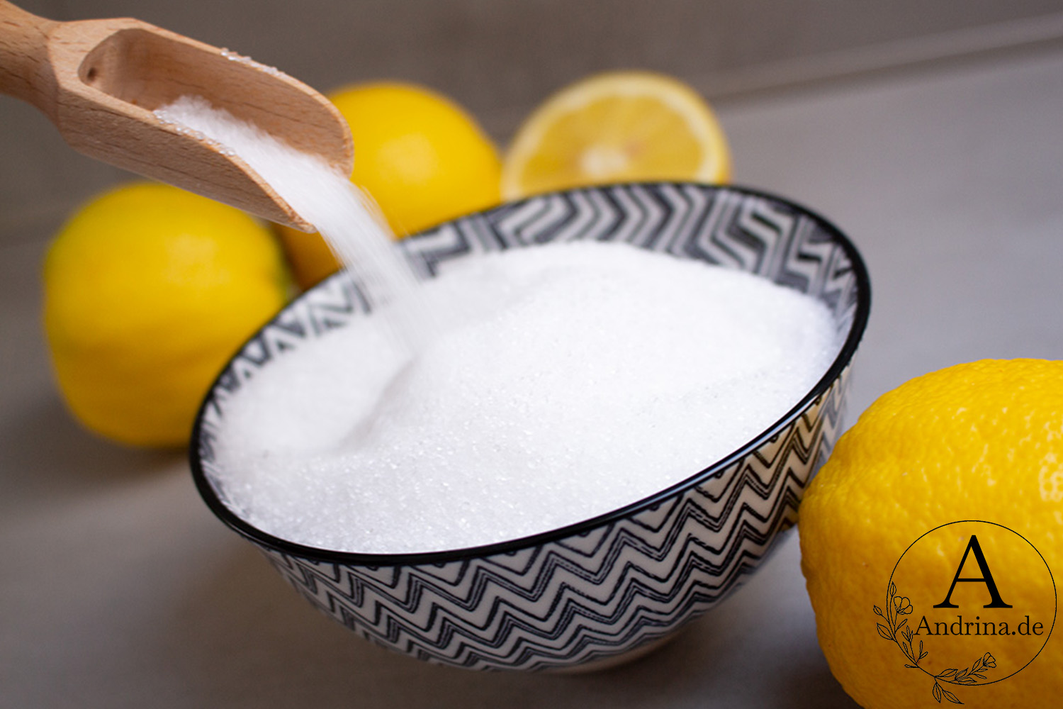 Herstellung Zitronensäure aus Zitronen