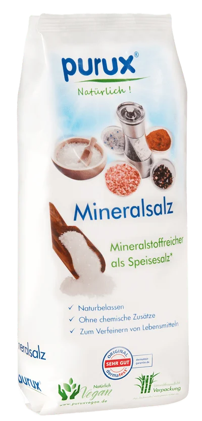 Halit Salz grobes Mühlensalz 1 kg Mineralsalz