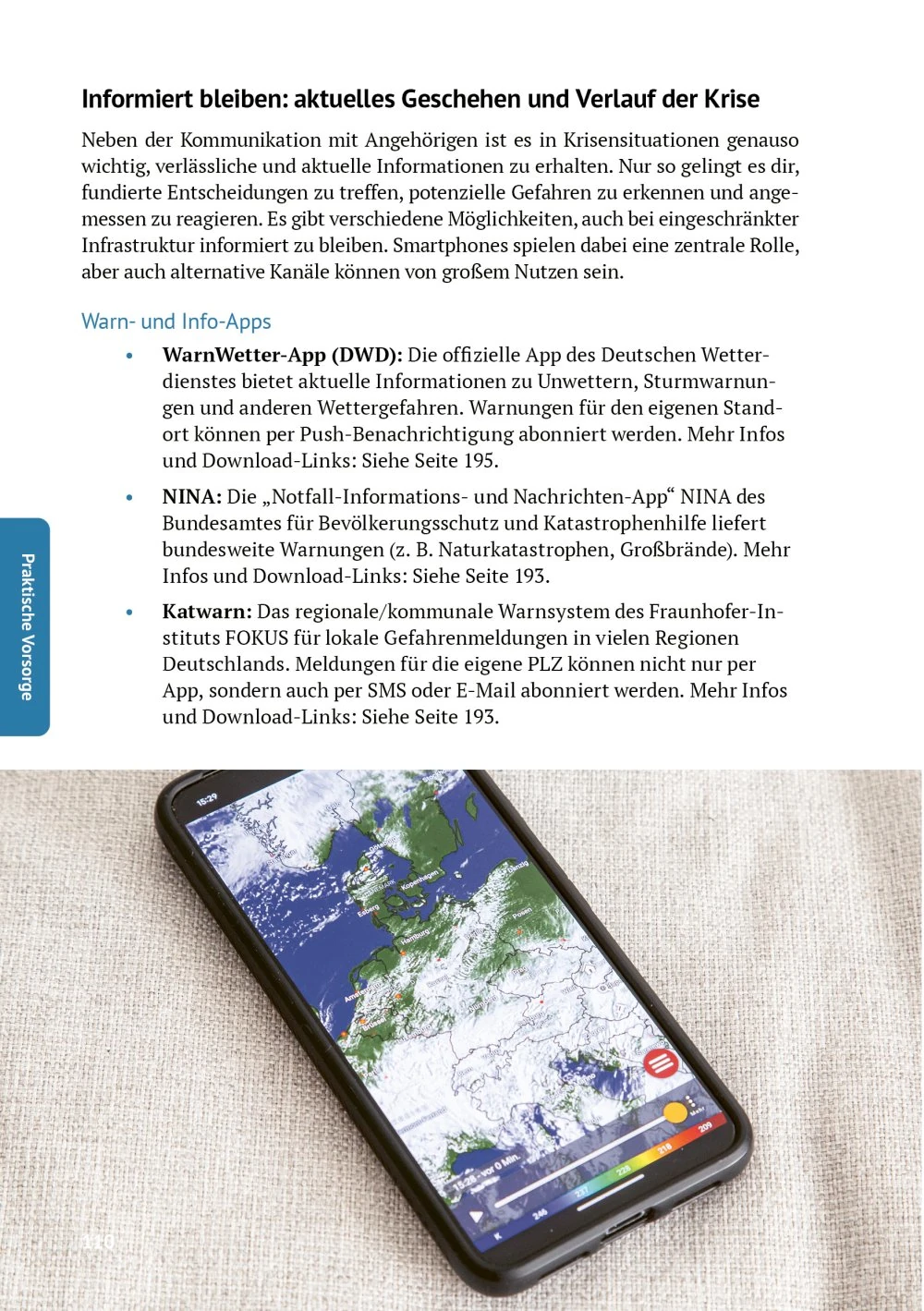 Smartphone, Karten-App, Satellitenkarte, Touchscreen, Schutzhülle