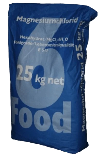 Magnesiumchlorid 25kg Food MgCl2 E511Tofu Herstellung Pulver