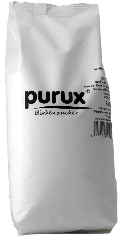 purux Birkenzucker – Xylit Xylitol Zuckerfrei Zucker Alternative 850g