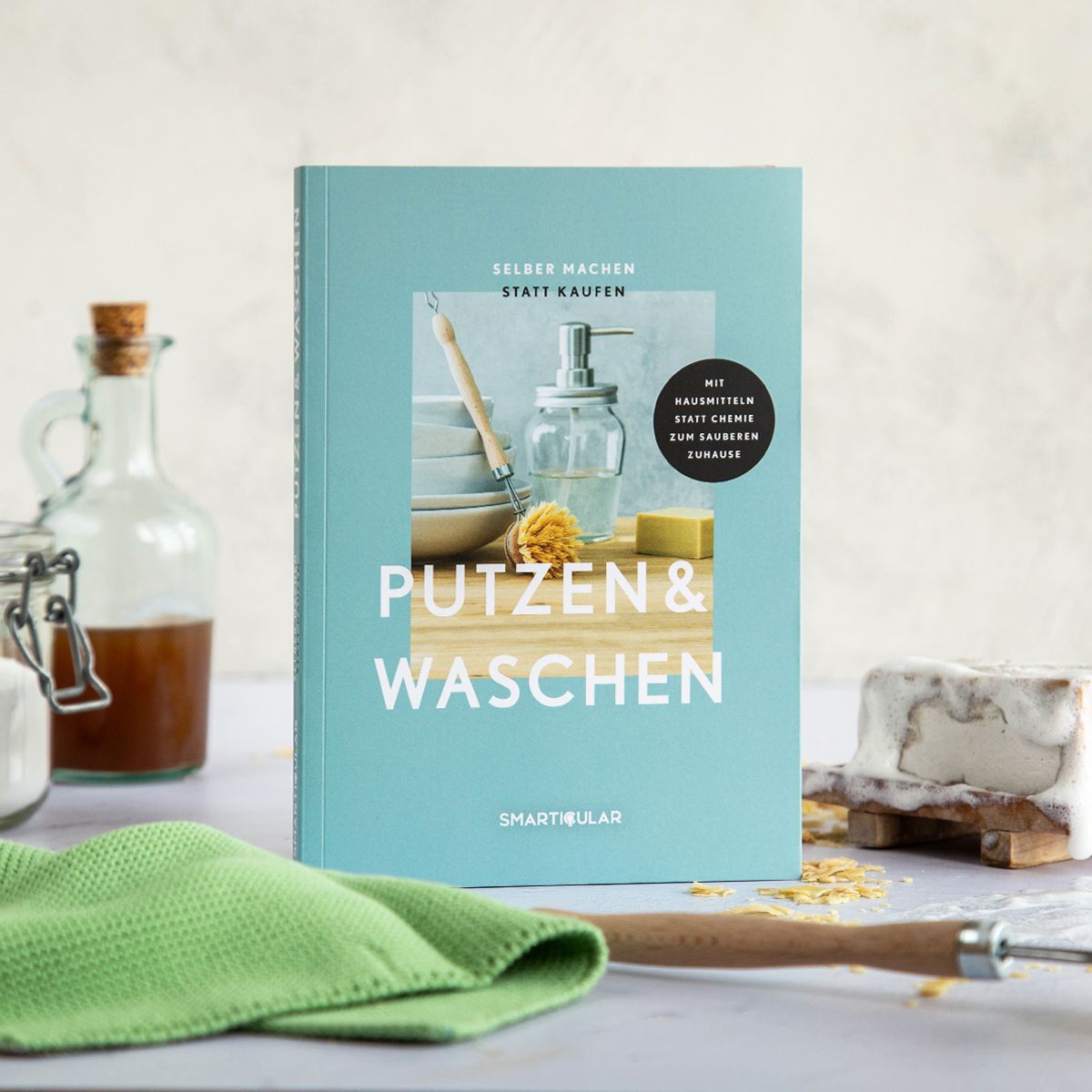 Kochbuch, Putzen, Waschen, Buch, Smarticular