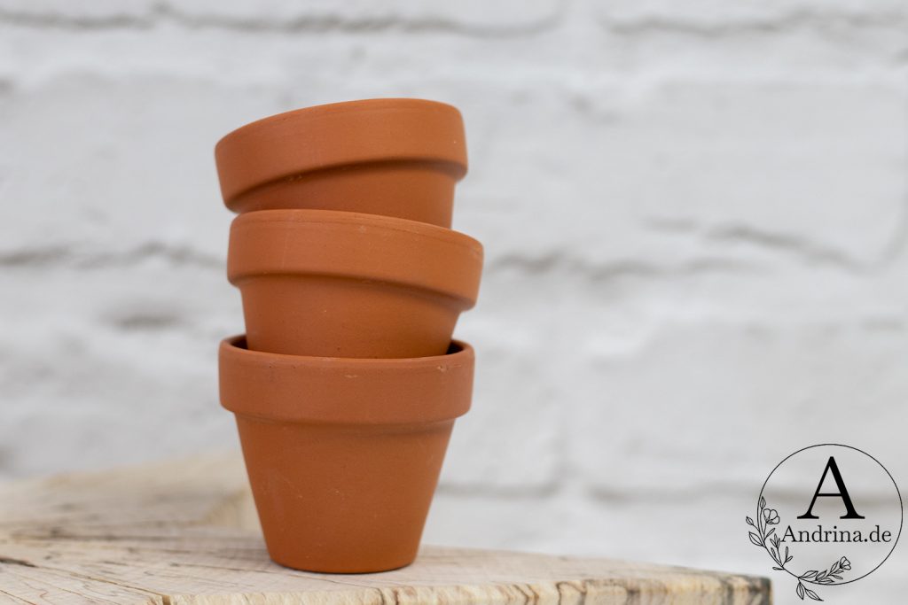 Tontöpfe reinigen