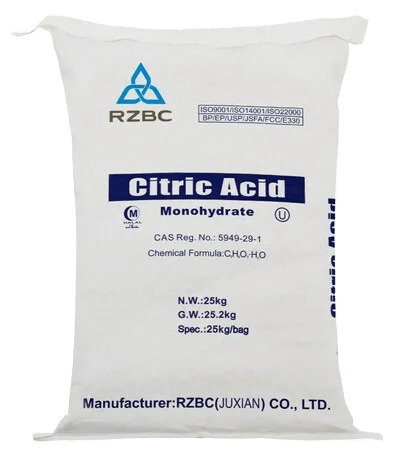 Zitronensäure Lebensmittelqualität E330 - 25 Kg Sack, Als Entkalker & Reiniger